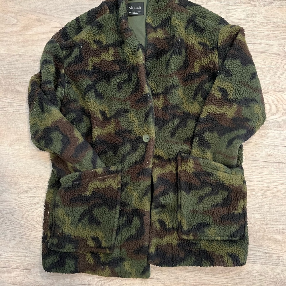 Stoosh Camouflage Fleece Jacket